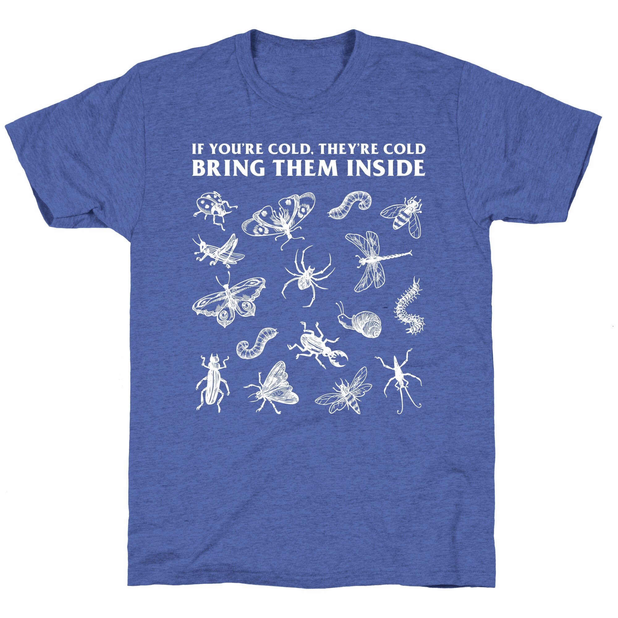 Bring Them Bugs Inside Unisex Triblend Tee