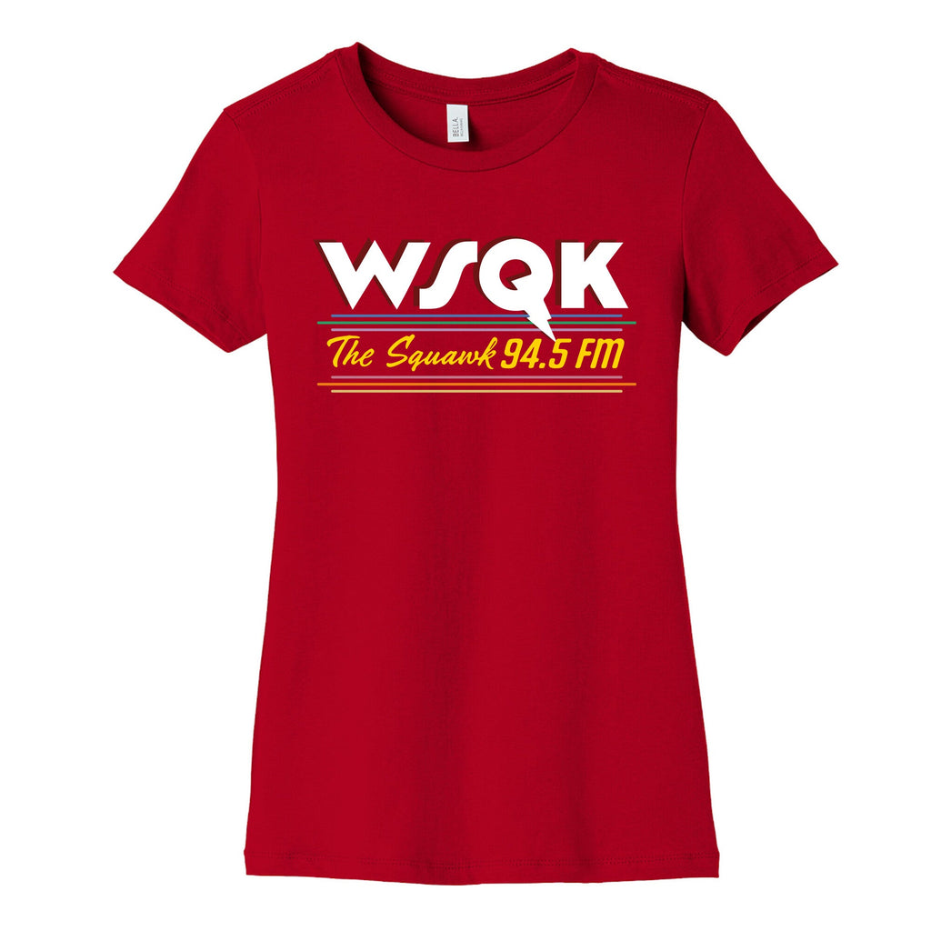 WSQK The Squawk Womens Cotton Tee