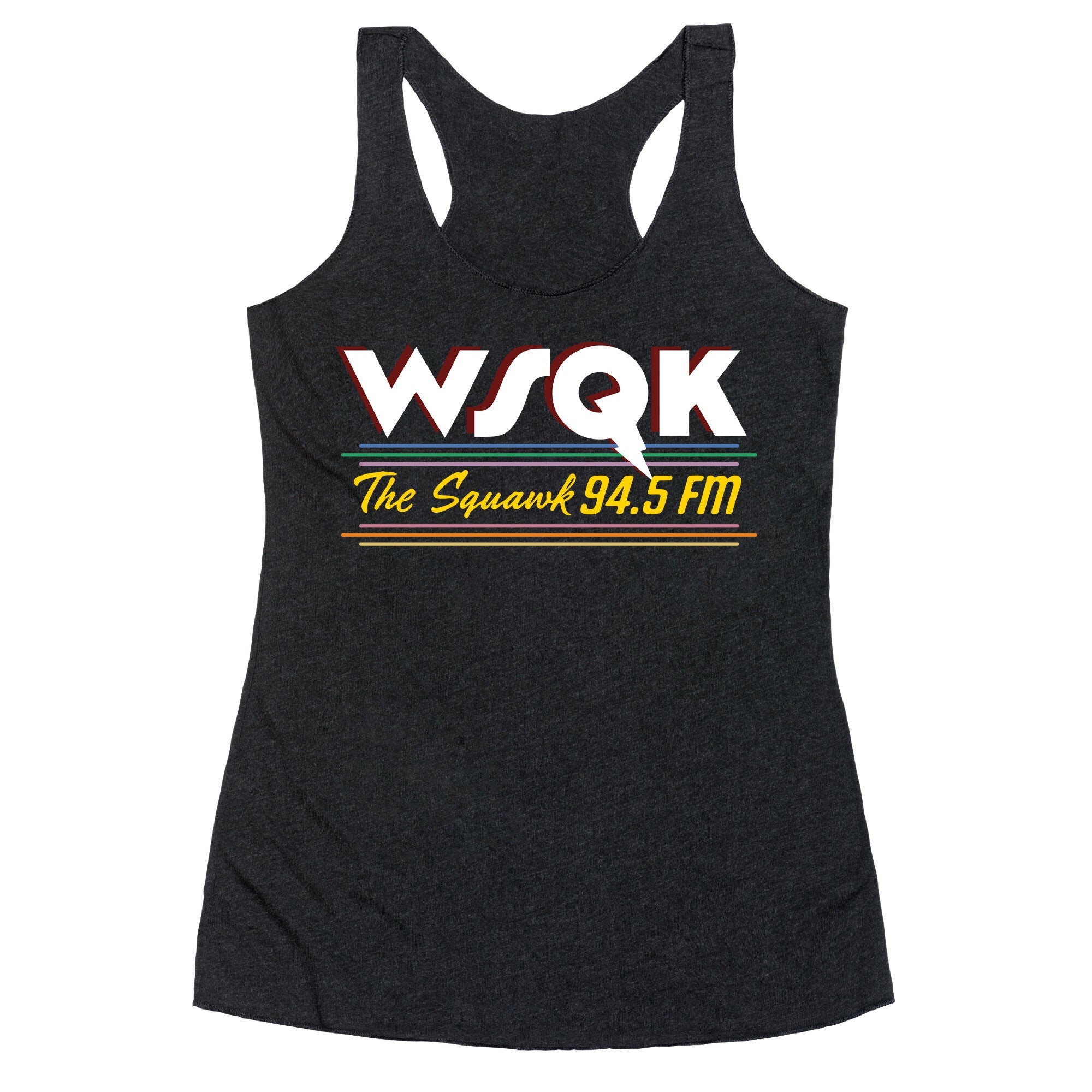 WSQK The Squawk Racerback Tank