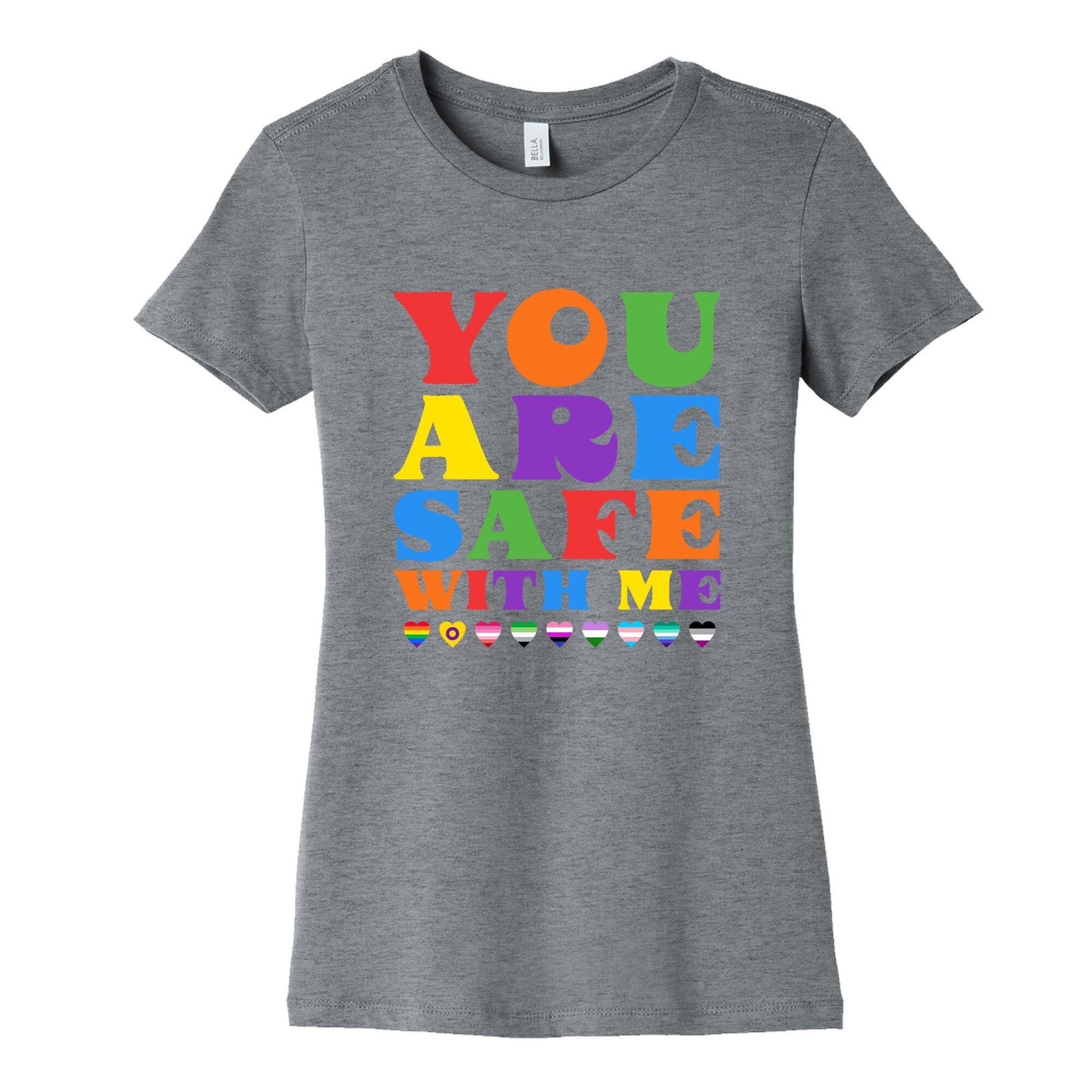 You Are Safe With Me Womens Cotton Tee
