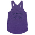 Gay Pigeons Racerback Tank