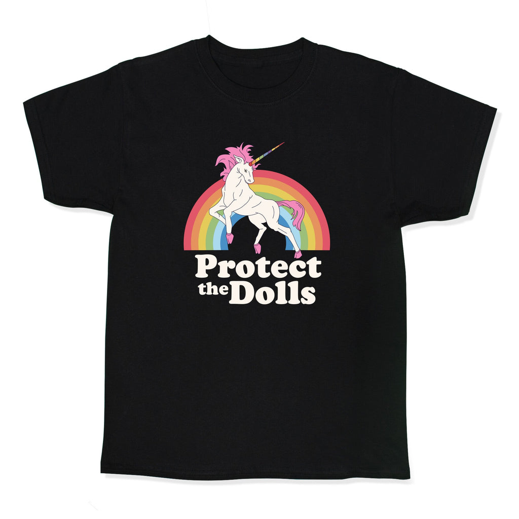 Protect The Dolls Unicorn Kids Tee