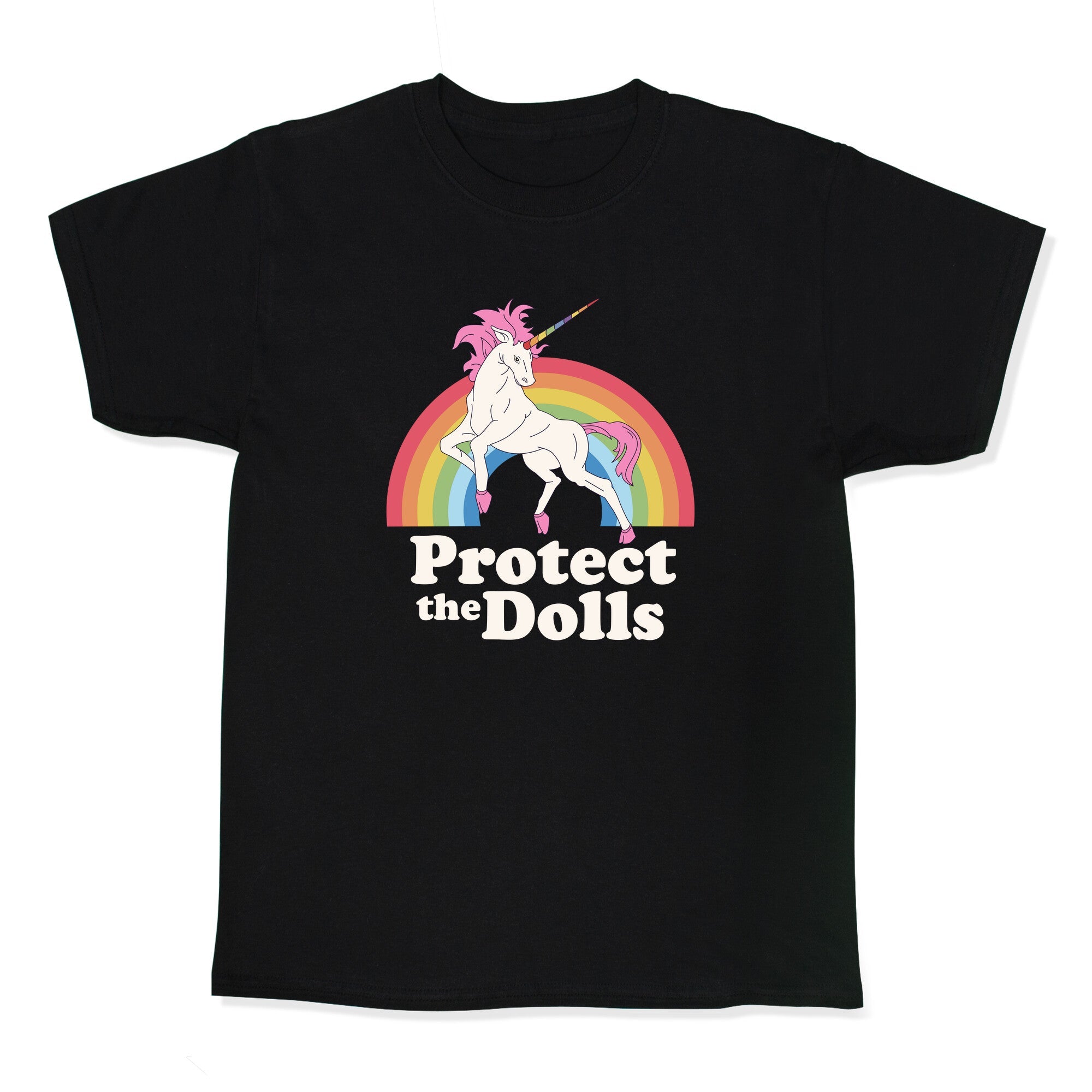 Protect The Dolls Unicorn Kids Tee