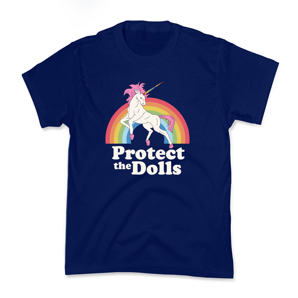 Protect The Dolls Unicorn Kids Tee