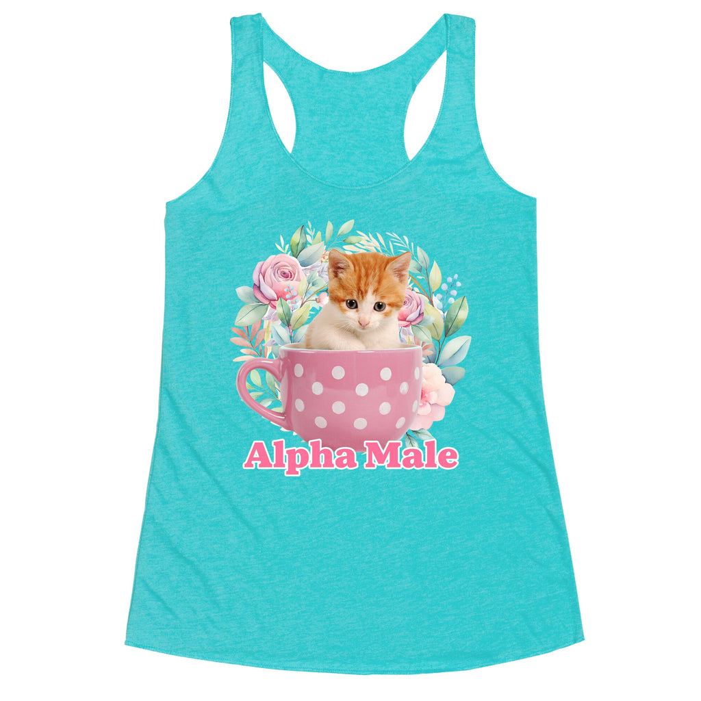 Alpha Male Kitten Racerback Tank