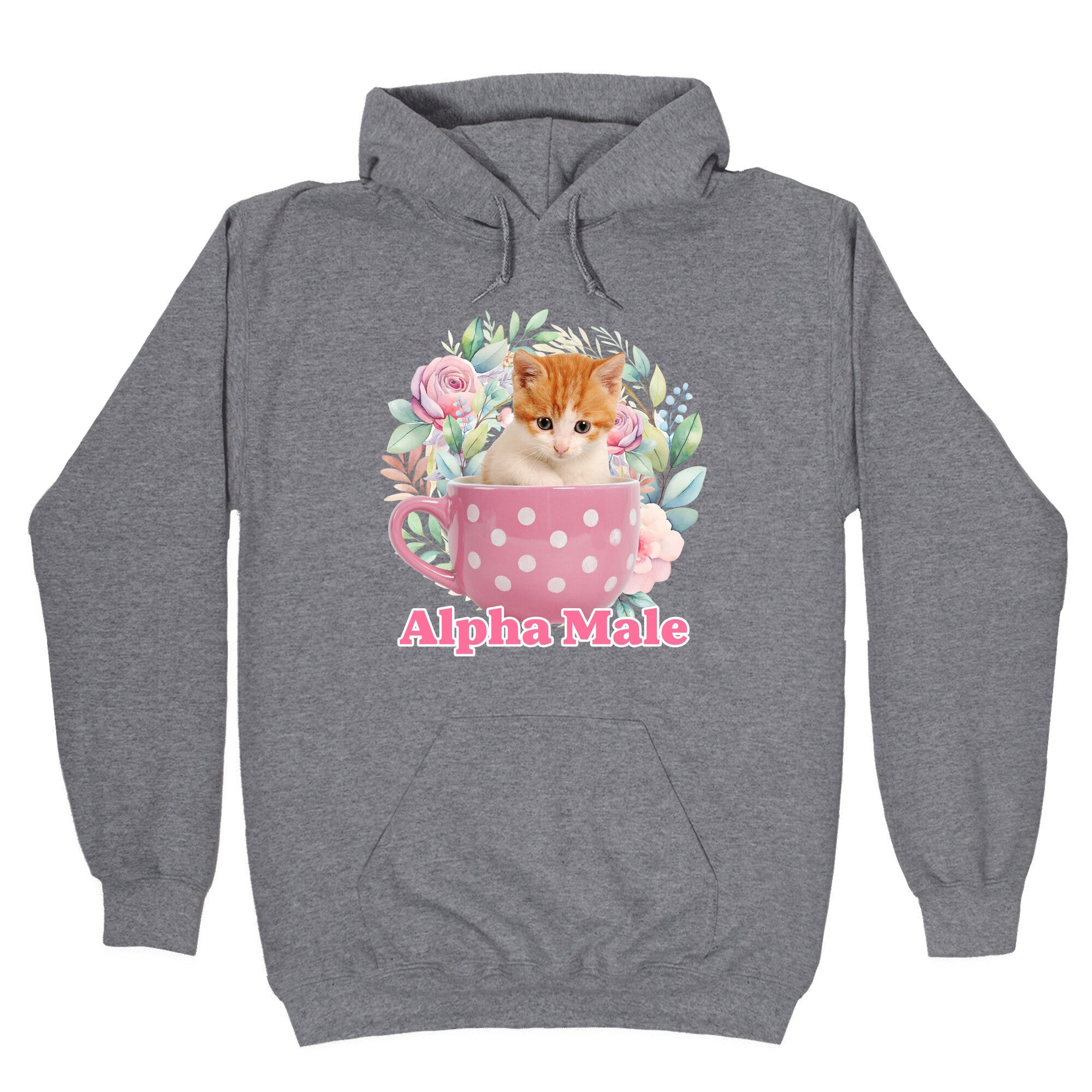Alpha Male Kitten Hoodie