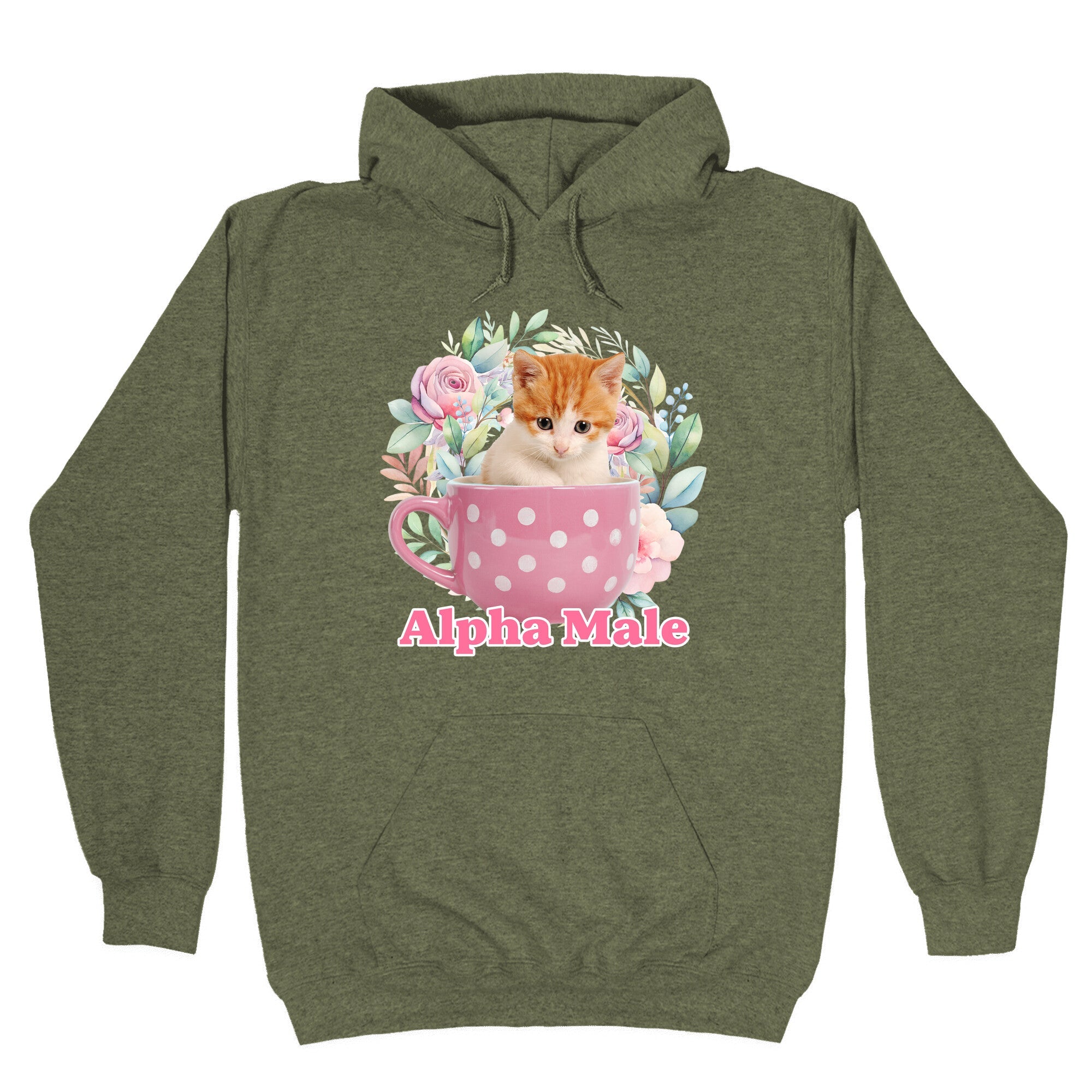 Alpha Male Kitten Hoodie