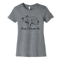 Rage Consumes Me Kitten Womens Cotton Tee