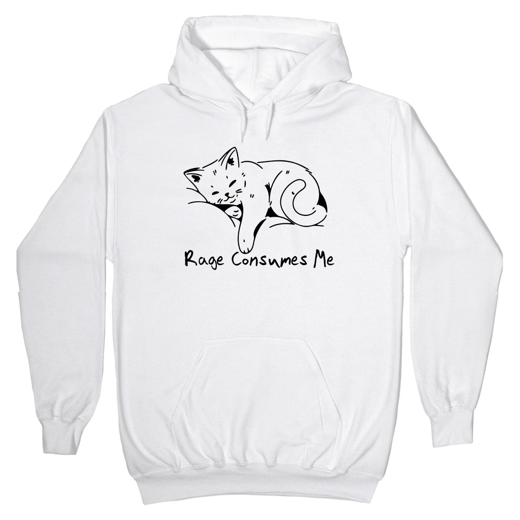 Rage Consumes Me Kitten Hoodie