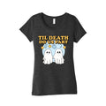 Til Death Do Us Party Womens Triblend Tee