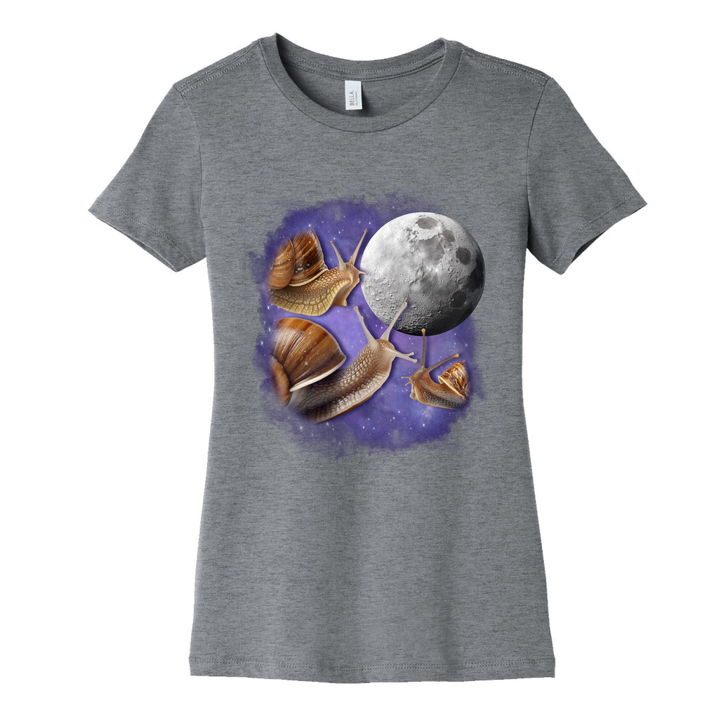 Yearning Snails Womens Cotton Tee