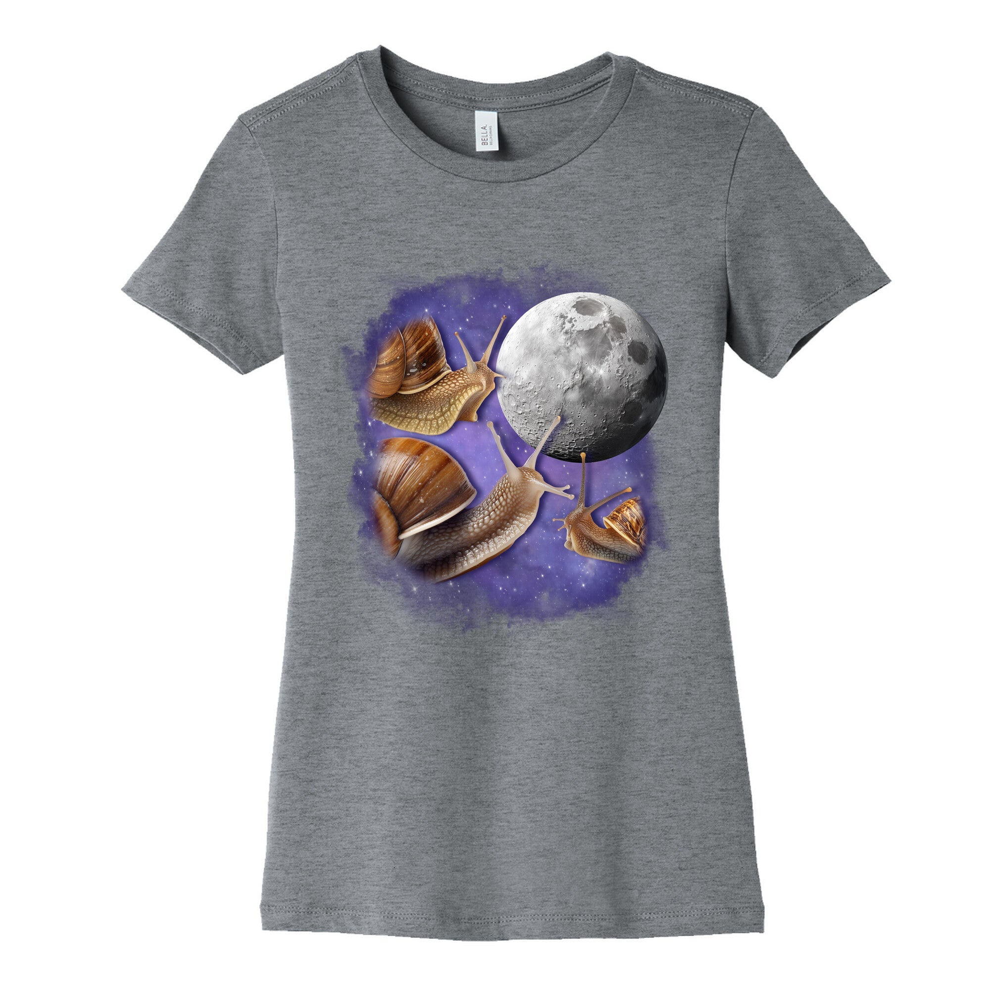 Yearning Snails Womens Cotton Tee
