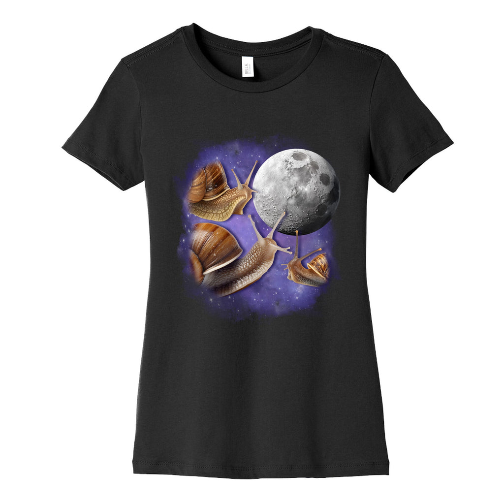 Yearning Snails Womens Cotton Tee