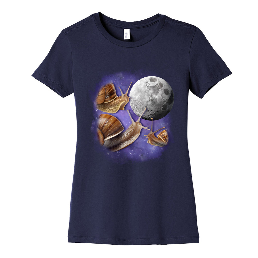 Yearning Snails Womens Cotton Tee