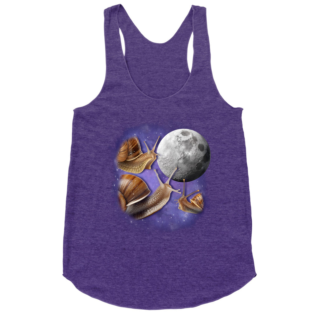 Yearning Snails Racerback Tank