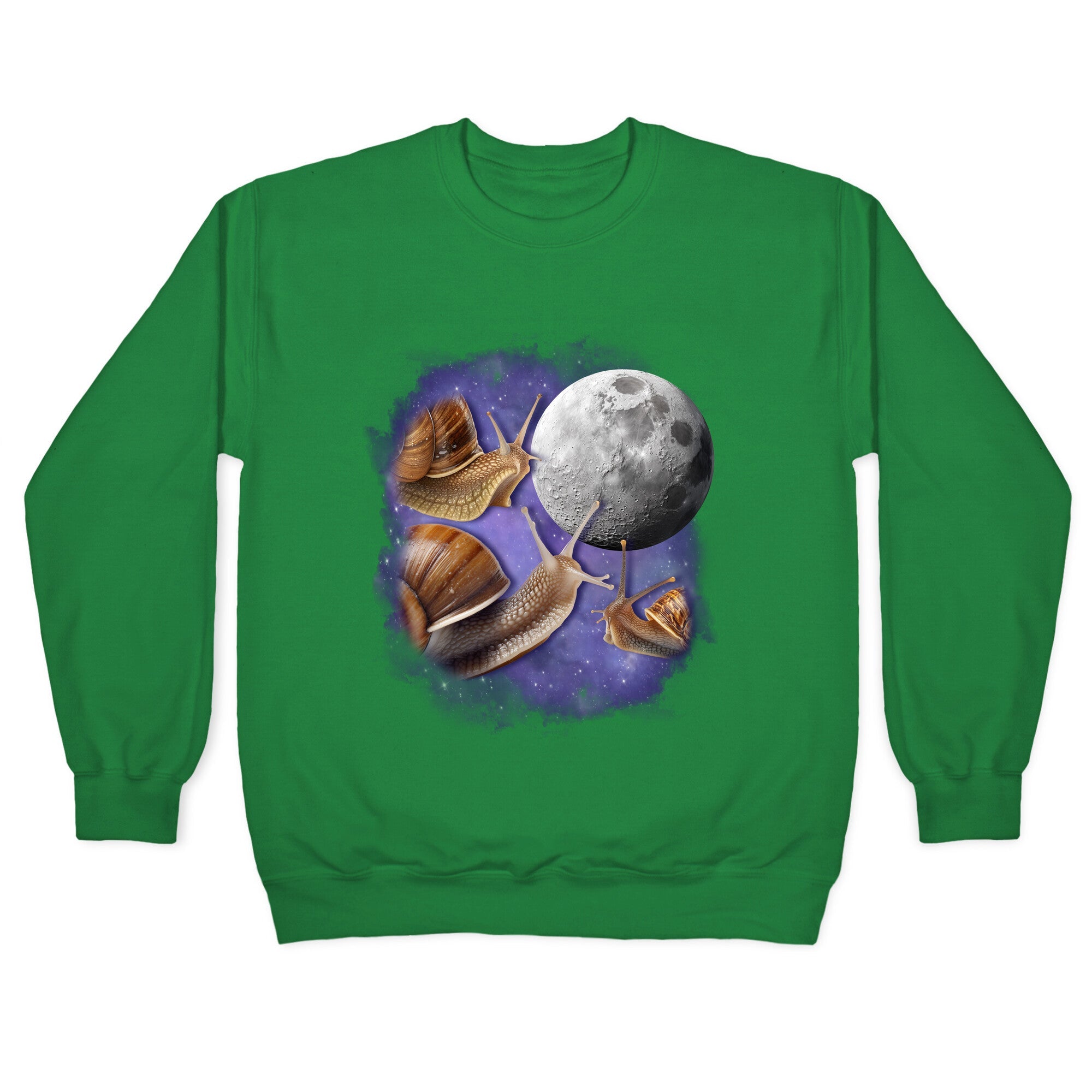 Yearning Snails Crewneck Sweatshirt