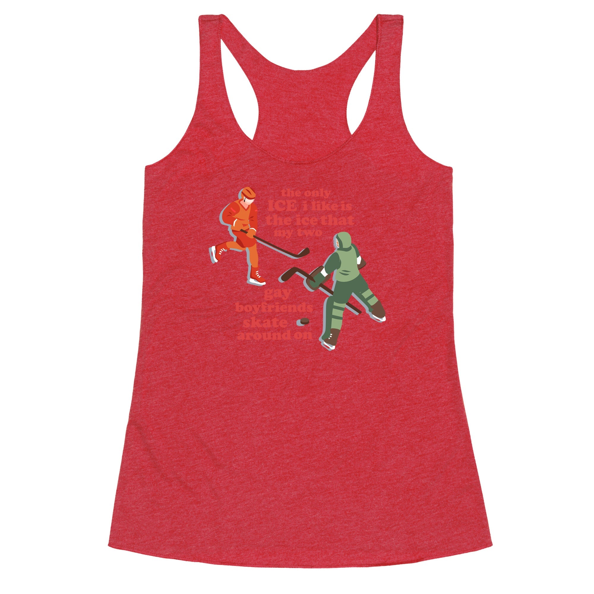The Only Ice I Like Racerback Tank