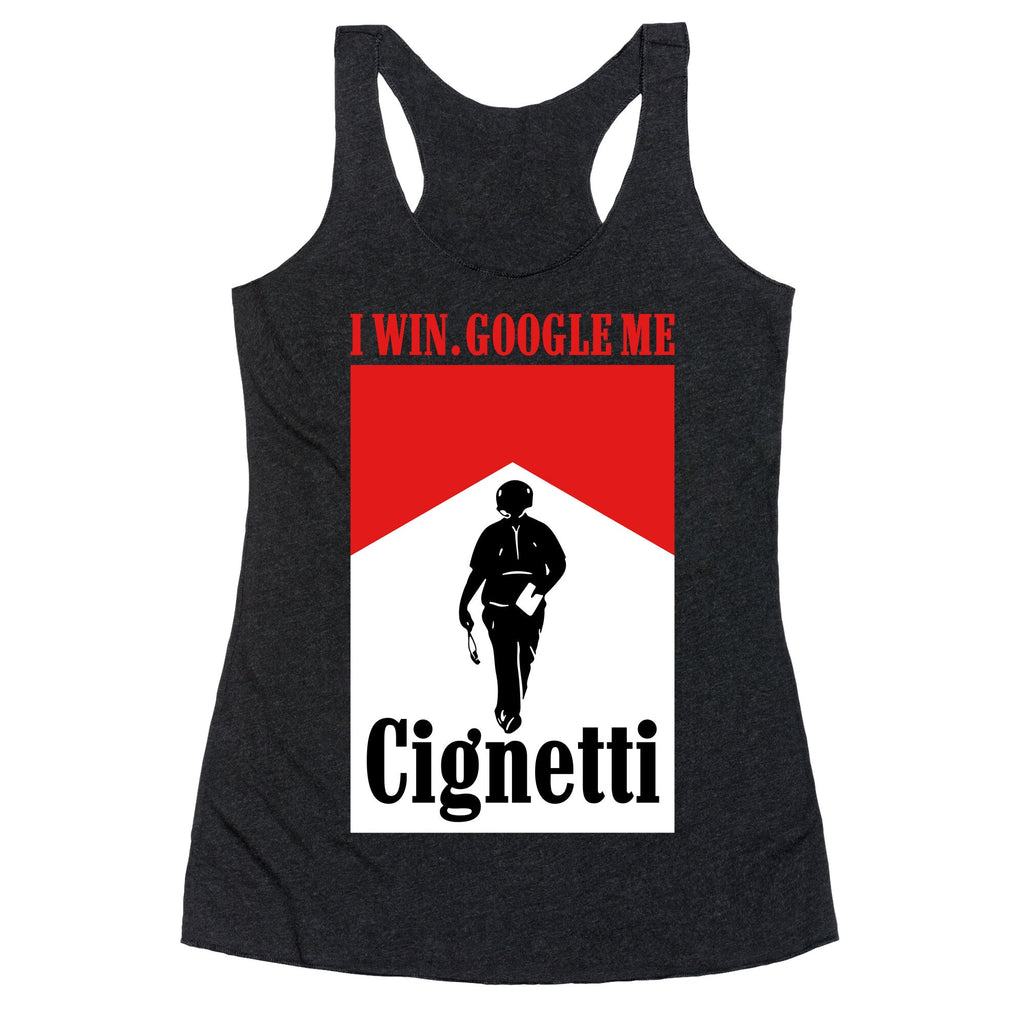 Cignetti I Win Racerback Tank