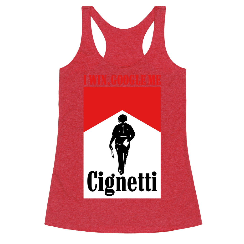 Cignetti I Win Racerback Tank