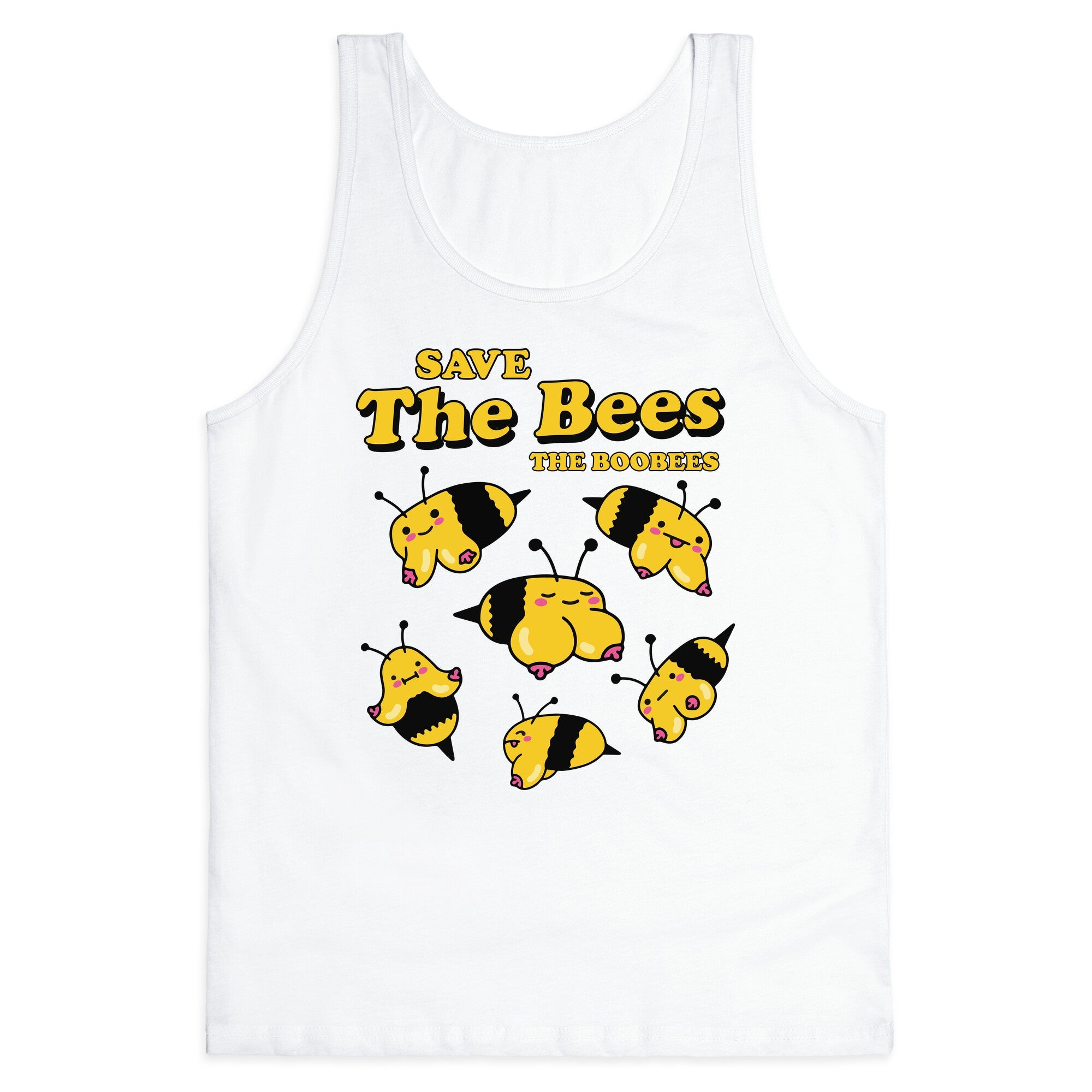 Save The Bees Boobees Tank Top