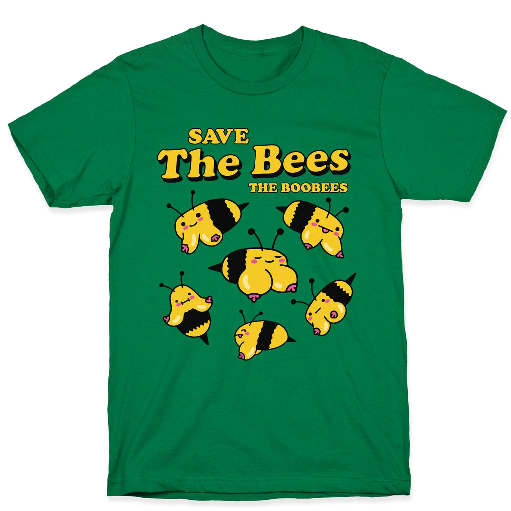 Save The Bees Boobees T-Shirt