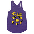 Save The Bees Boobees Racerback Tank