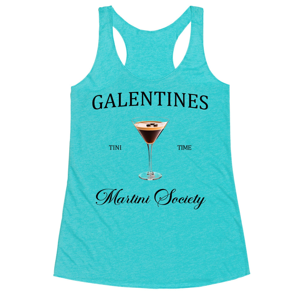 Galentines Tini Time Racerback Tank