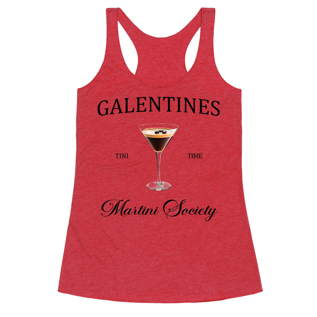 Galentines Tini Time Racerback Tank