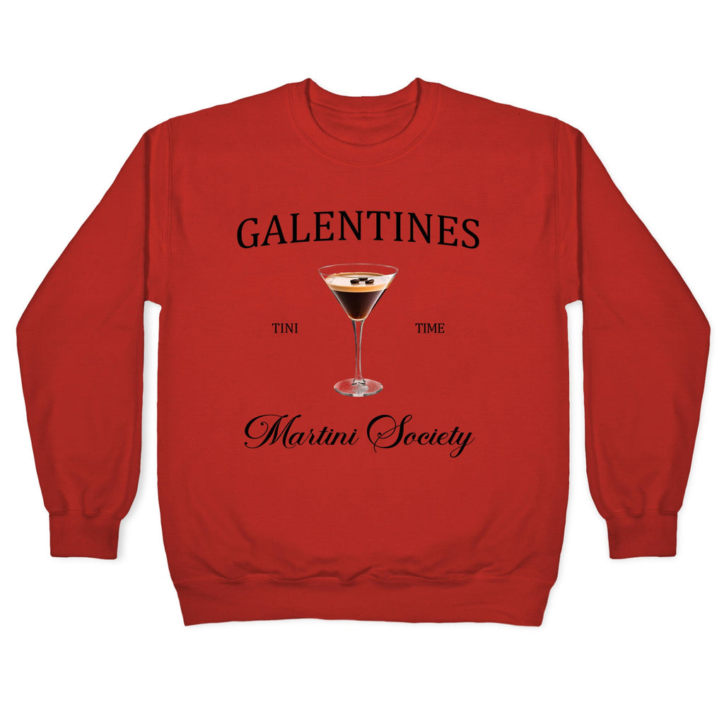 Galentines Tini Time Crewneck Sweatshirt