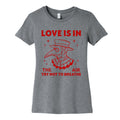 Love Is In The Air Womens Cotton Tee