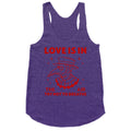 Love Is In The Air Racerback Tank