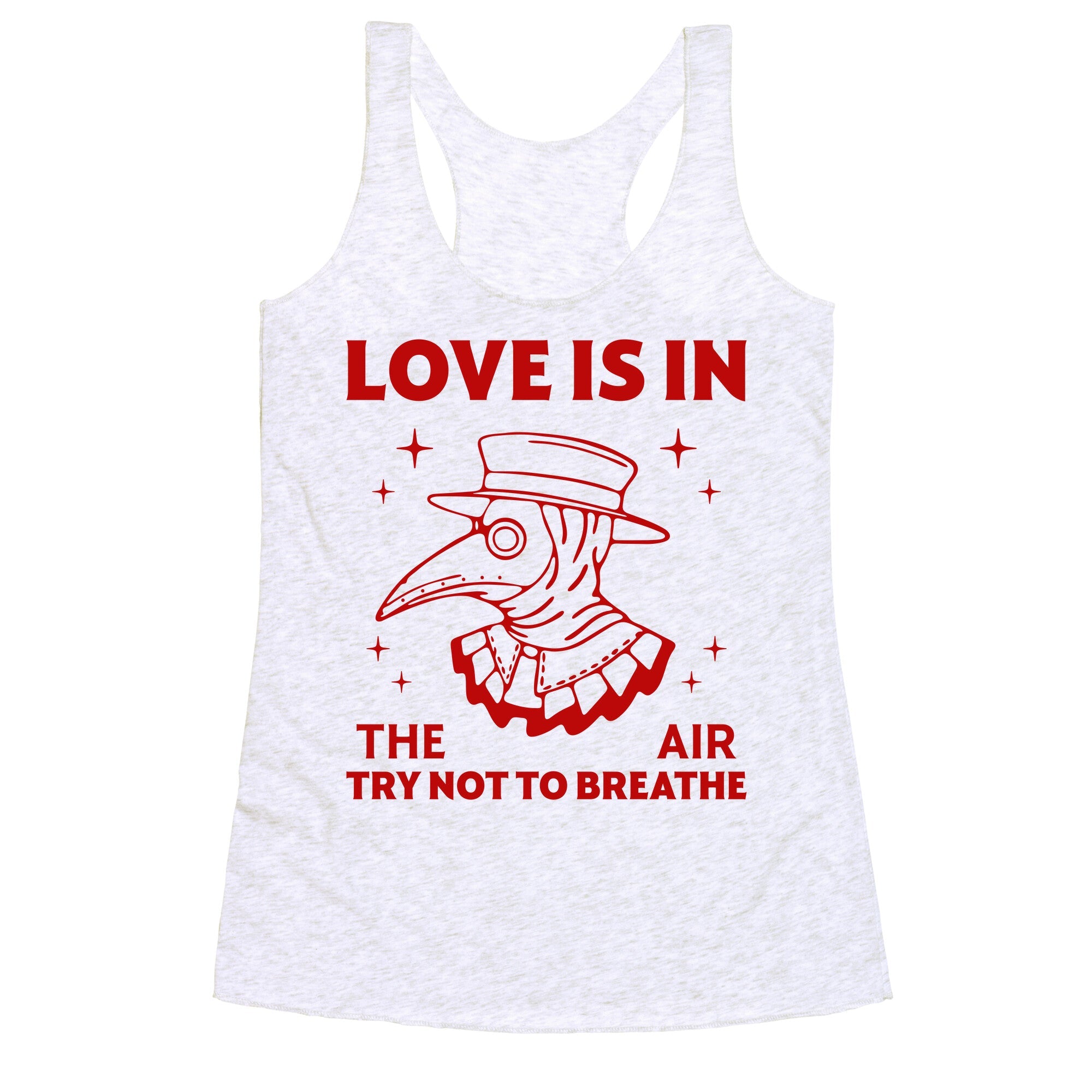 Love Is In The Air Racerback Tank