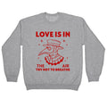 Love Is In The Air Crewneck Sweatshirt