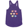 Sarcastic Candy Hearts Racerback Tank