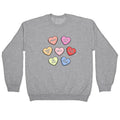 Sarcastic Candy Hearts Crewneck Sweatshirt