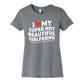 I Love My Girlfriend Womens Cotton Tee
