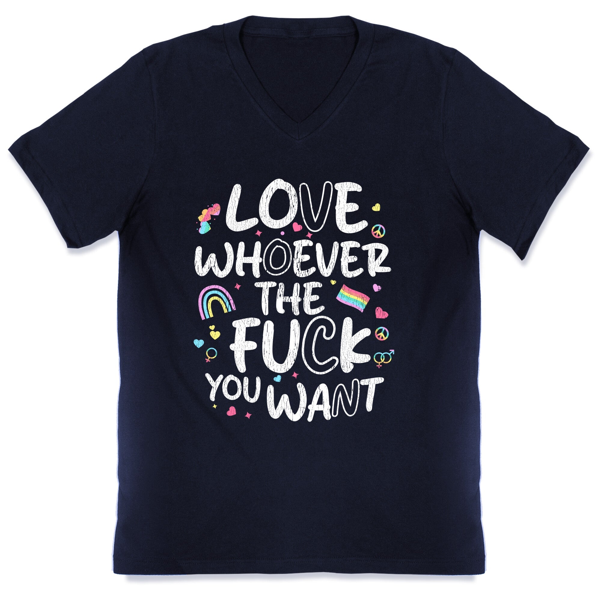 Love Whoever The Fuck You Want V-Neck