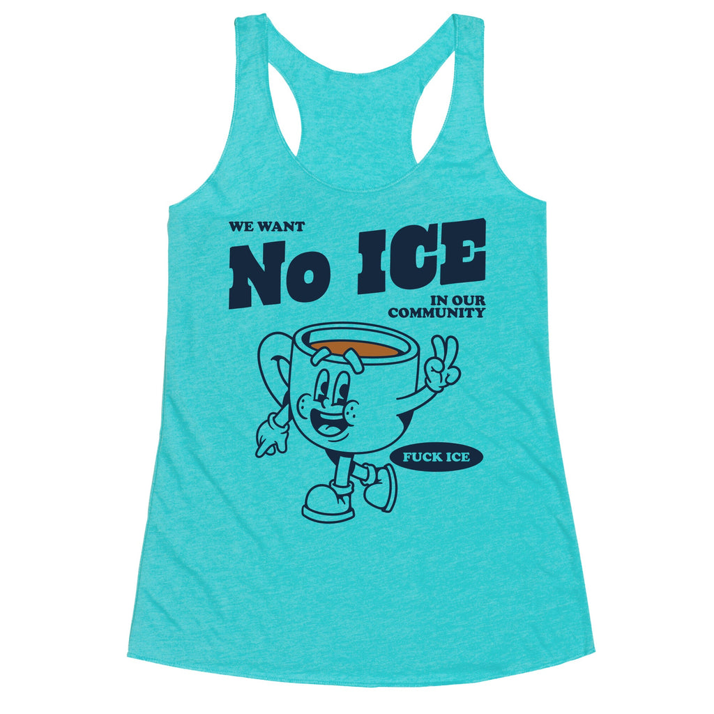 No ICE Racerback Tank