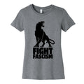 Fight Fascism Womens Cotton Tee