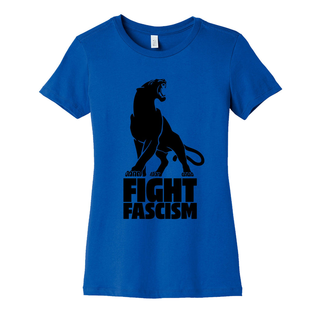 Fight Fascism Womens Cotton Tee