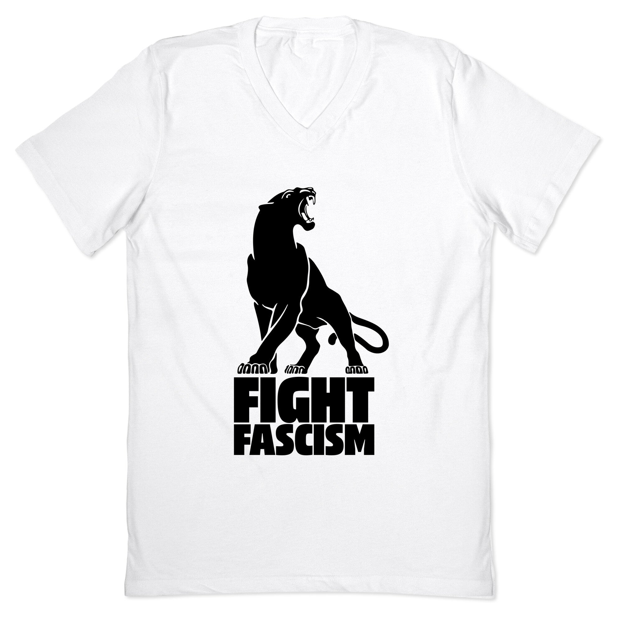 Fight Fascism V-Neck
