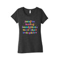 Imagine Hating Immigrants Womens Triblend Tee
