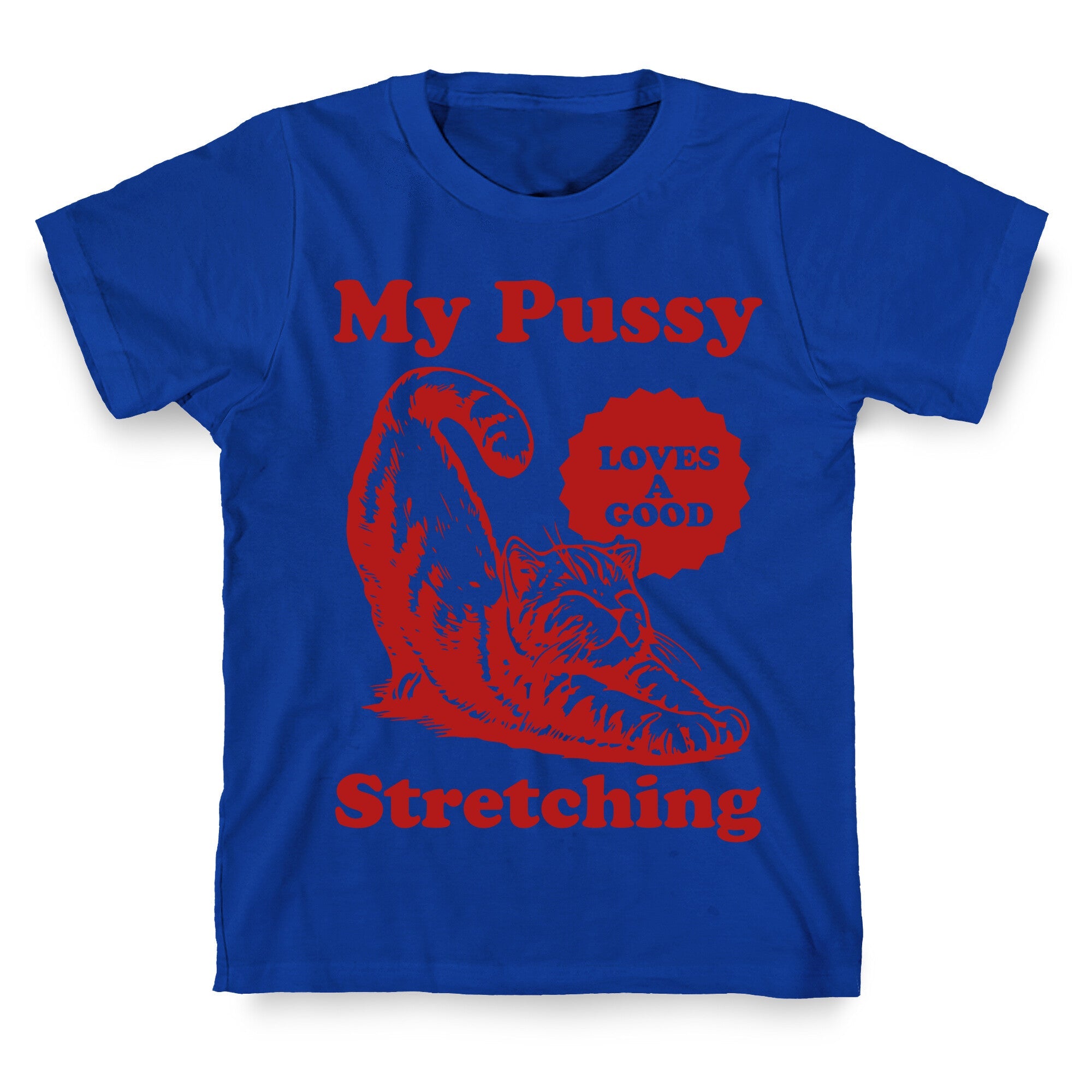 My Pussy Loves A Good Stretching T-Shirt