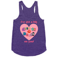 Ive Got A Big Lesbian Crush On You Racerback Tank