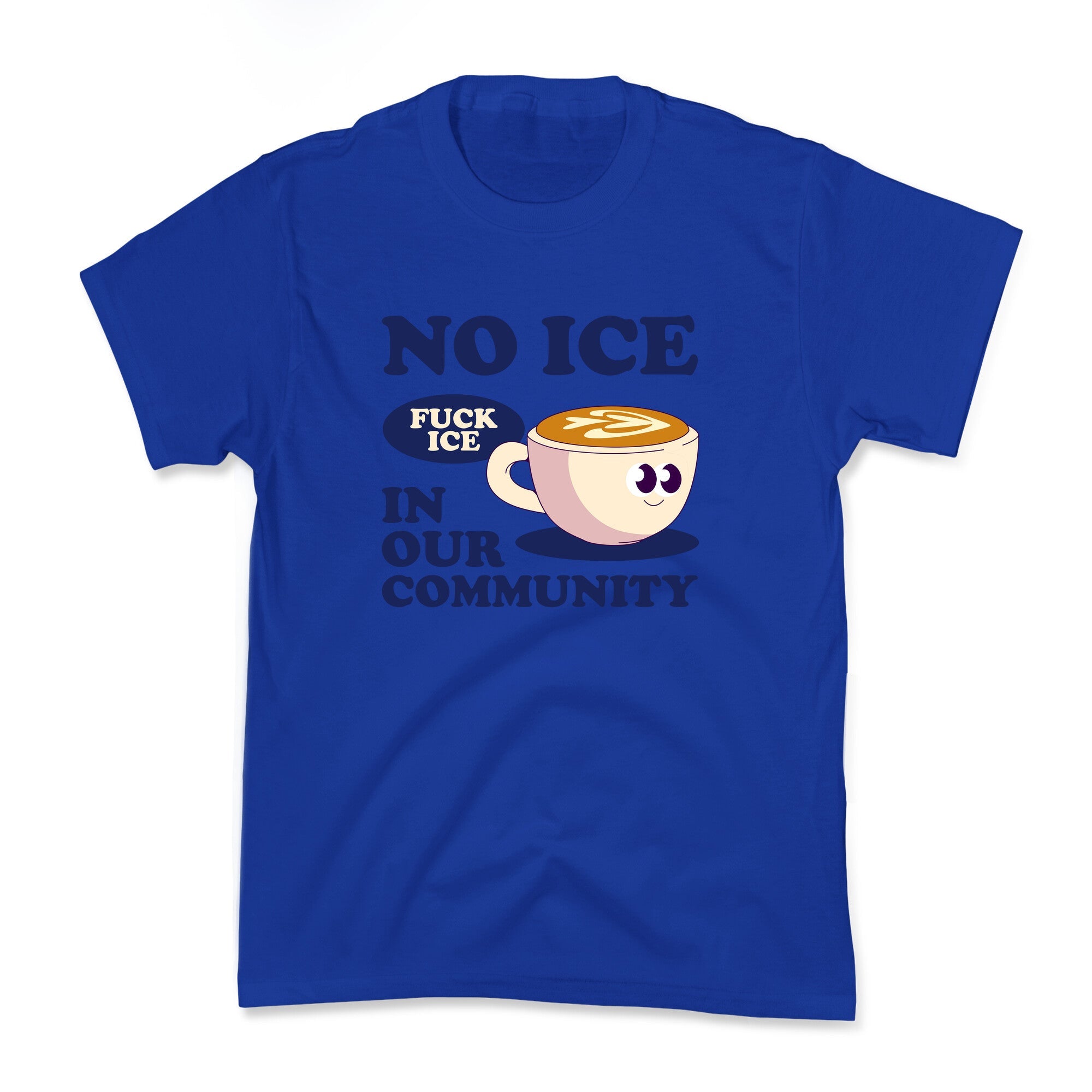 No Ice In Our Community Kids Tee