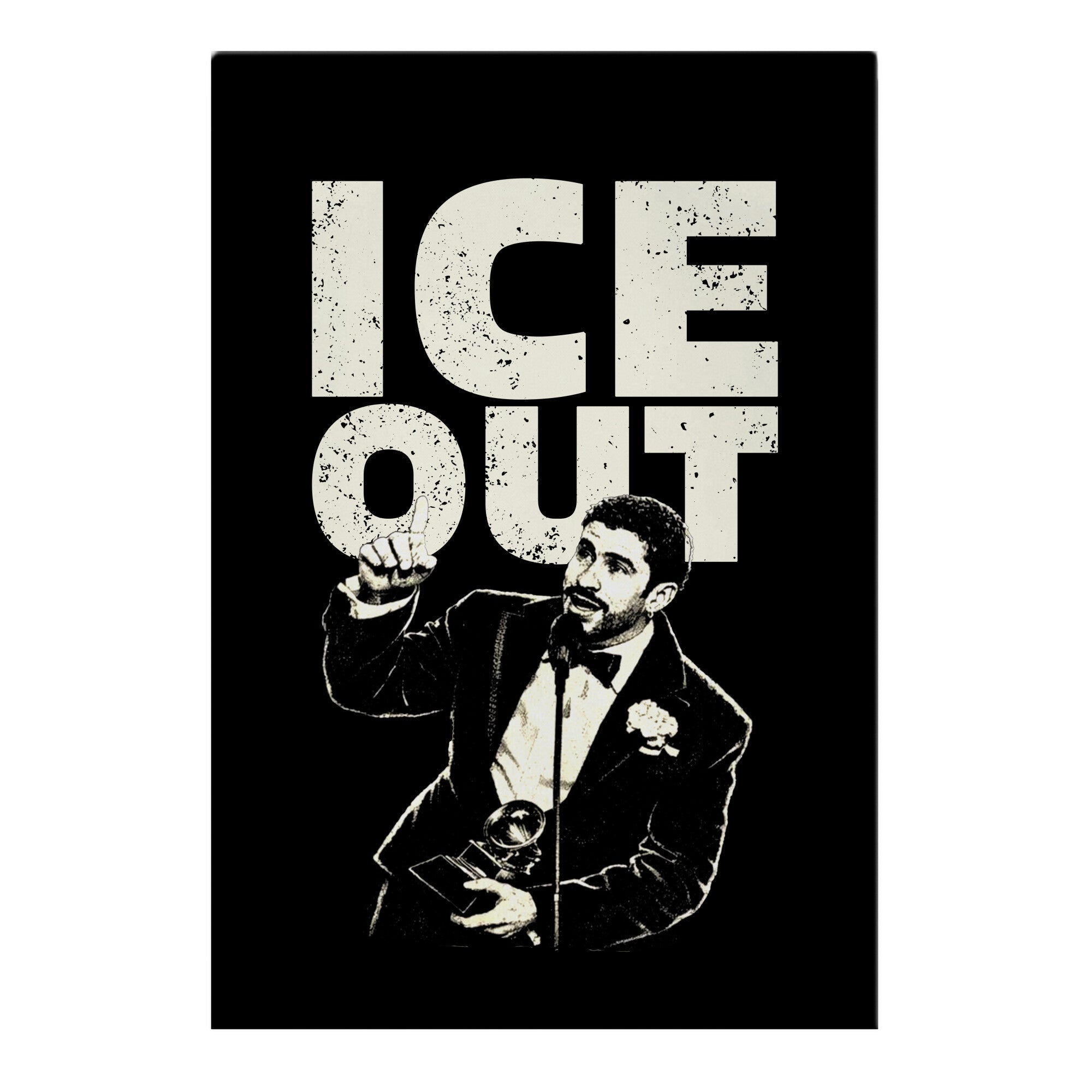Bento ICE Out Garden Flag