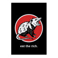 Eat The Rich Garden Flag