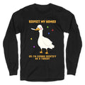 Respect My Homies Longsleeve Tee