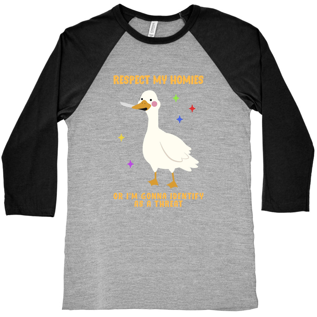 Respect My Homies Baseball Tee
