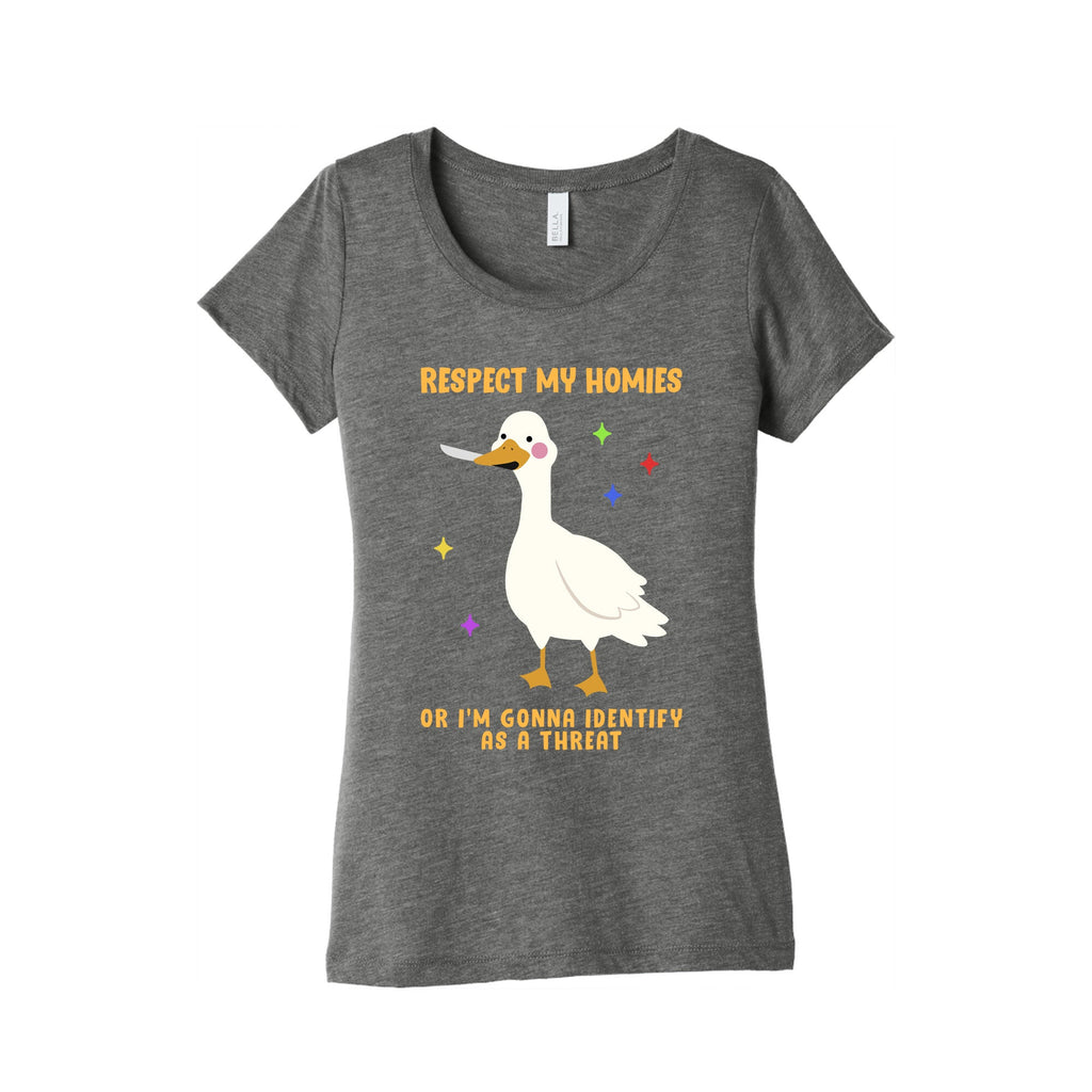 Respect My Homies Womens Triblend Tee